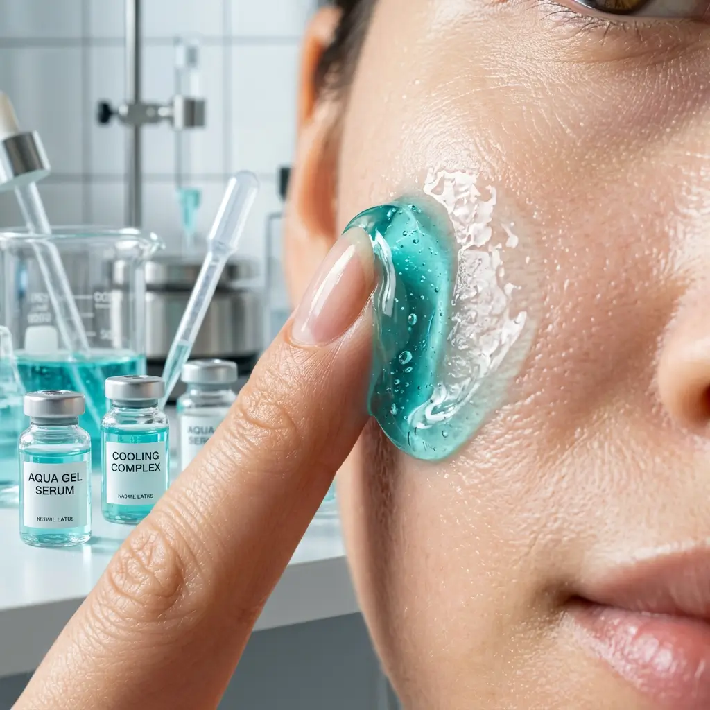 Gel-type serum texture - cooling refreshing