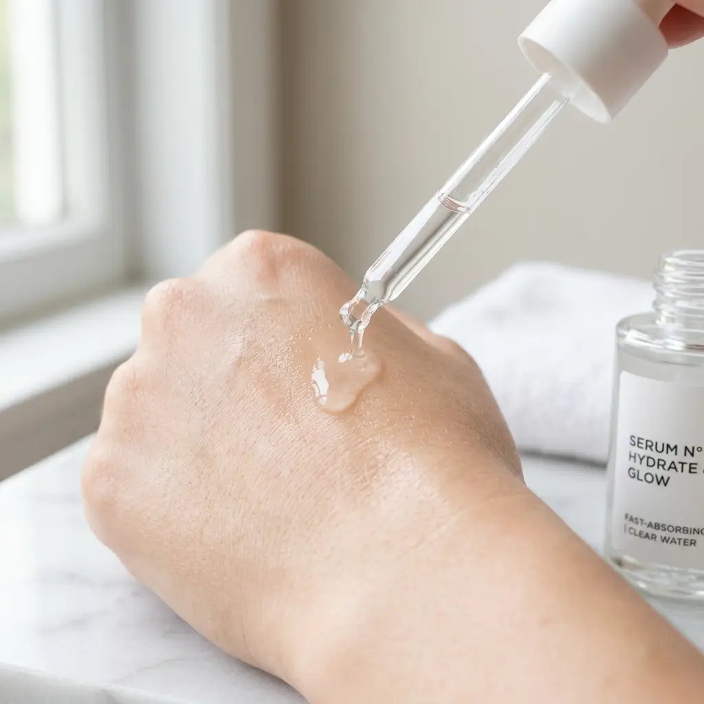 Lightweight serum texture - fast absorbing
