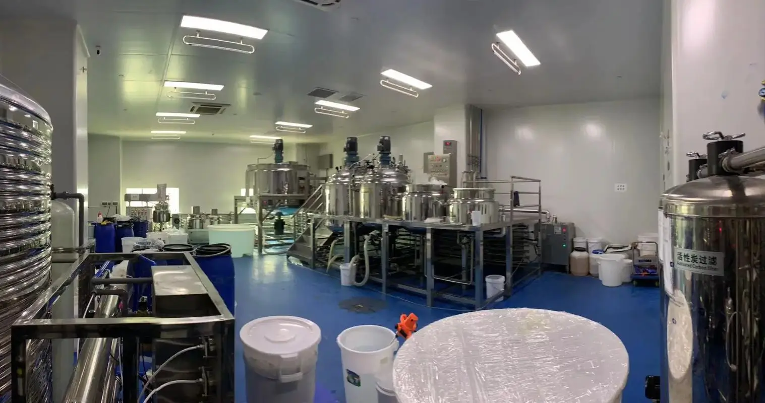 Mixing area for formula preparation