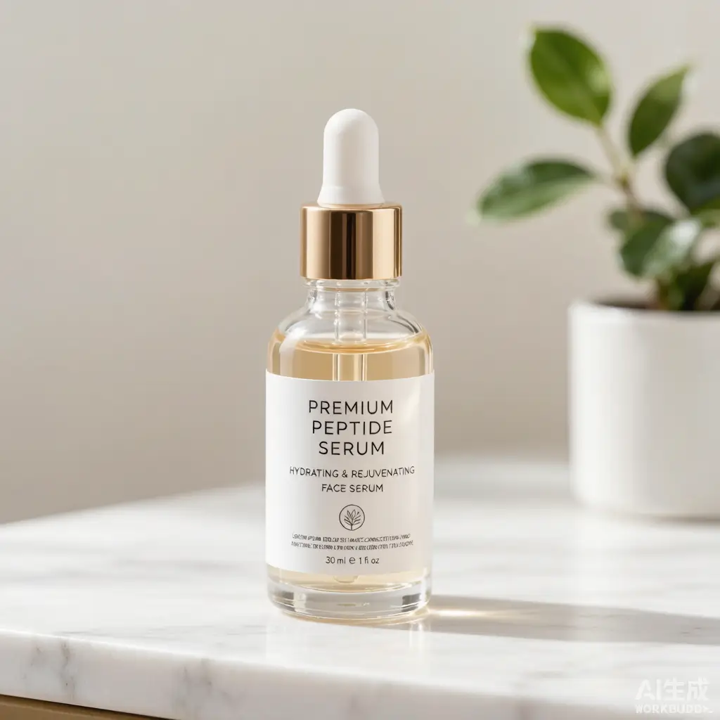 Peptide serum texture and sensory development