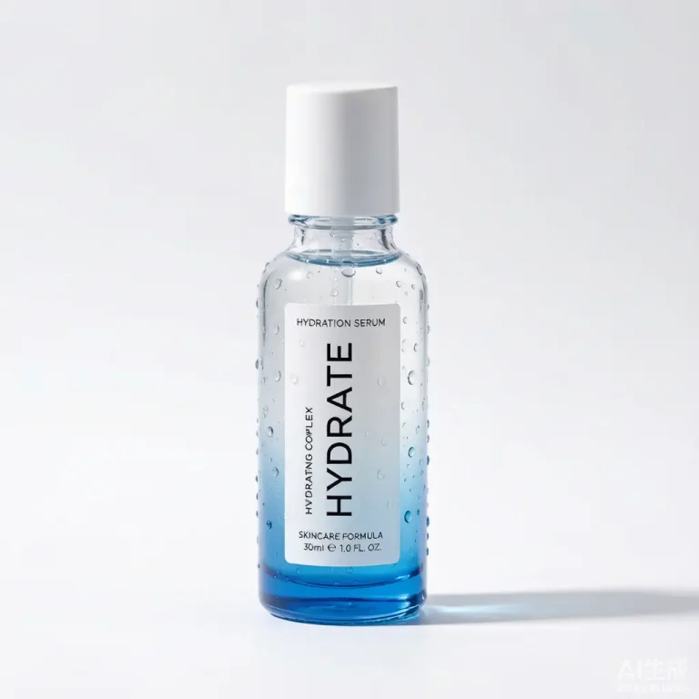 Hydration serum texture development