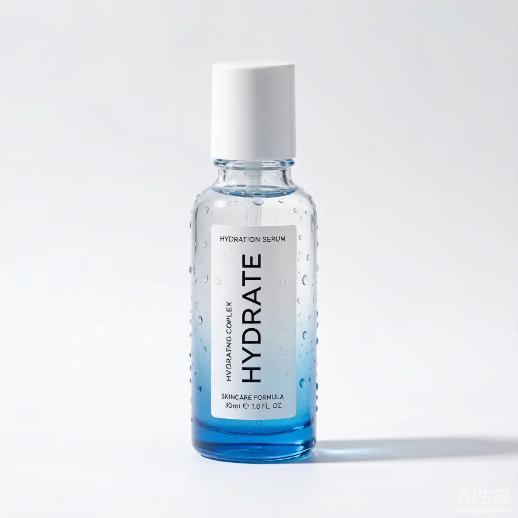Hydration serum texture development
