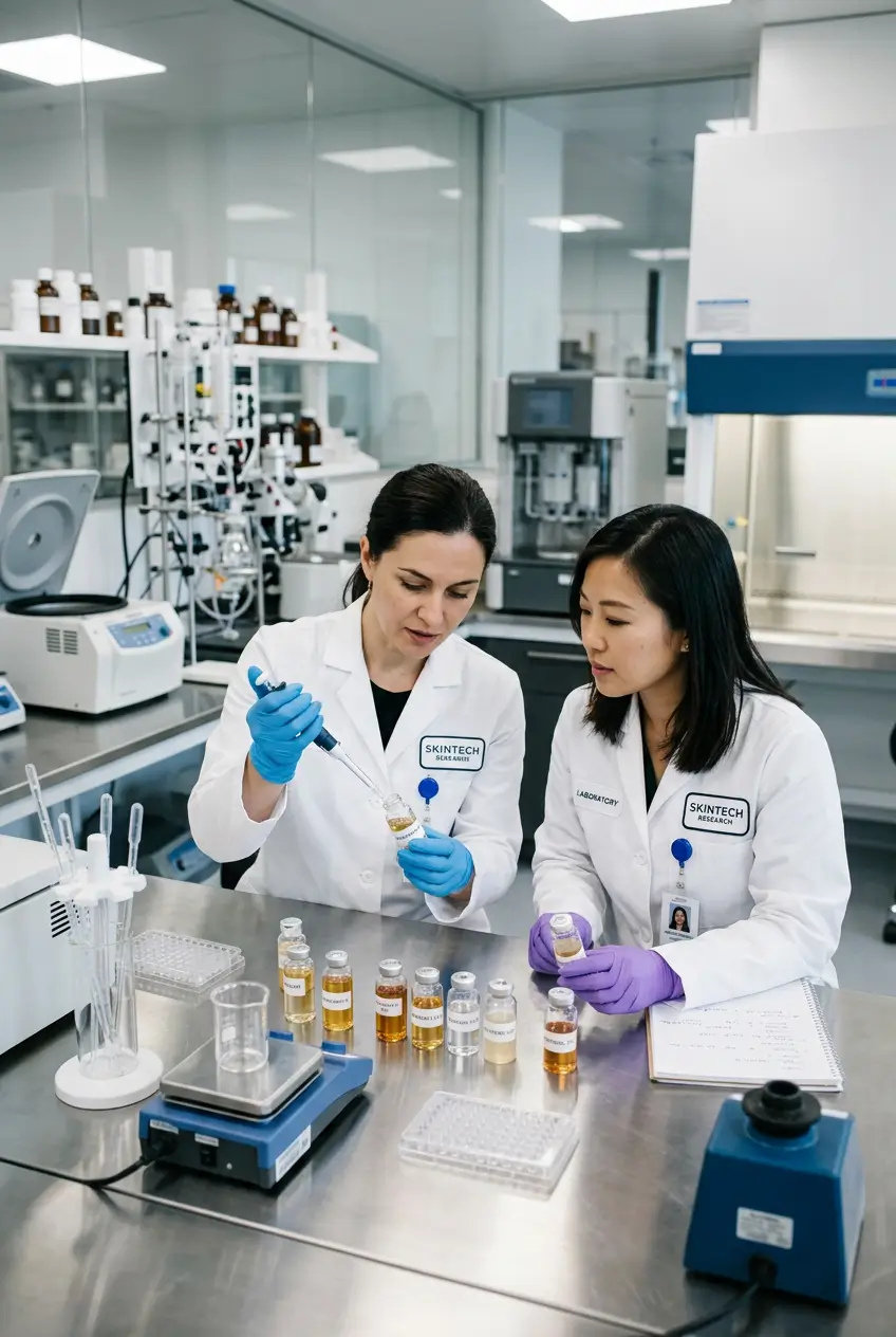 Niacinamide serum formulation development