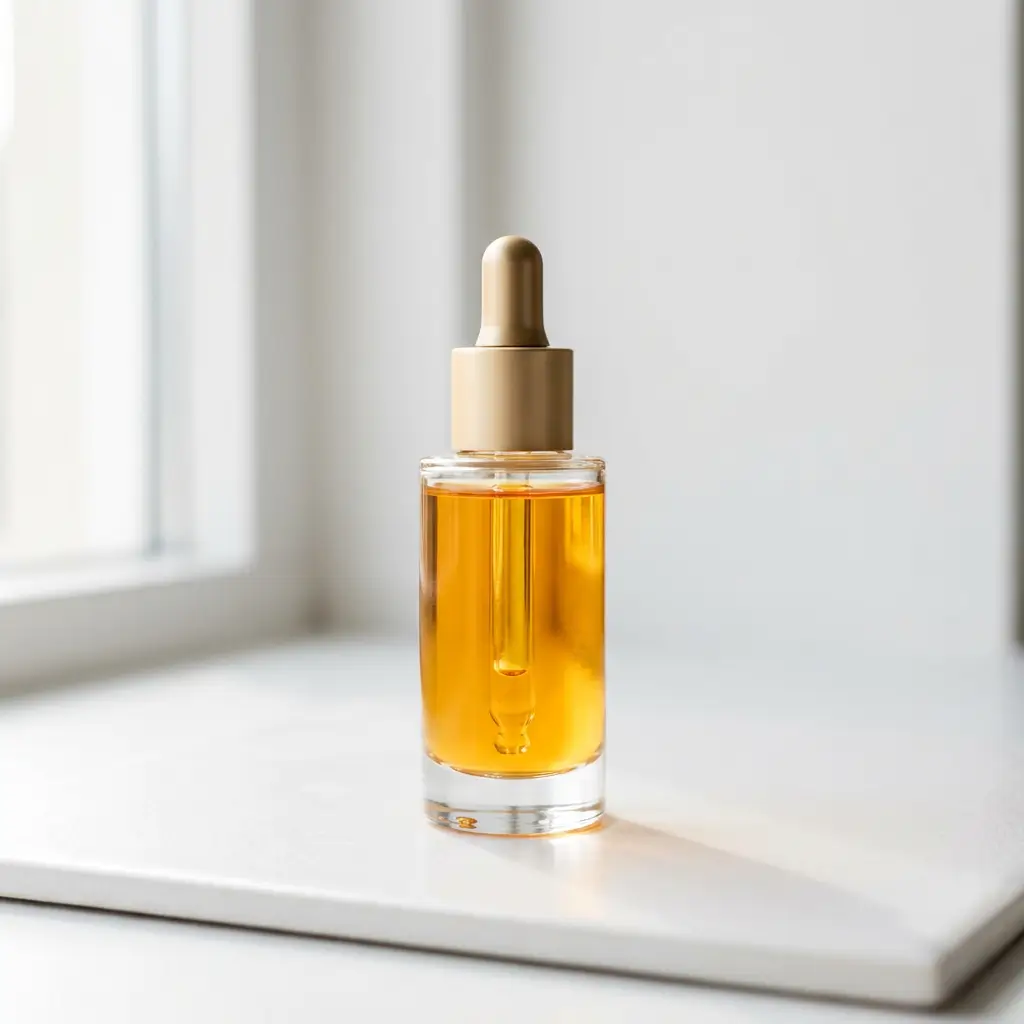 Vitamin C serum product for ingredient evaluation and formula integration